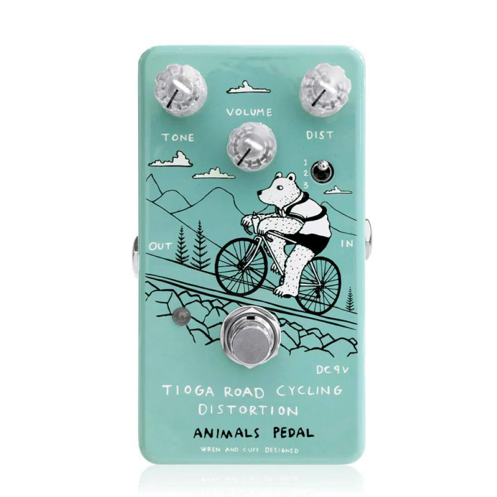 Animals Pedal TRC Tioga Road Cycling Distortion Guitar Effects Pedal - Image 5