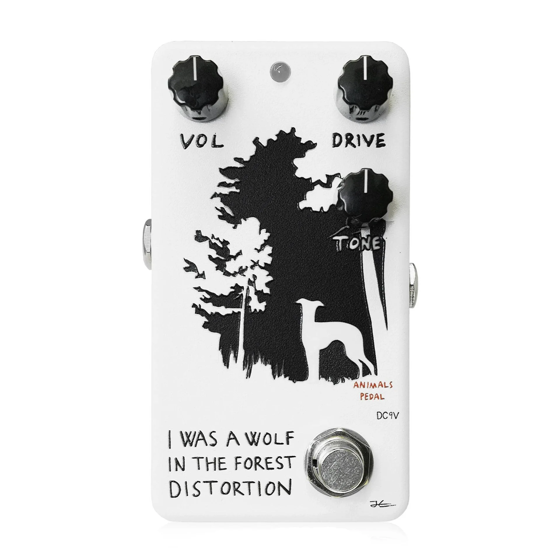 Animals Pedal WFD2 I Was A Wolf In The Forest Distortion Guitar Effects Pedal - Image 6