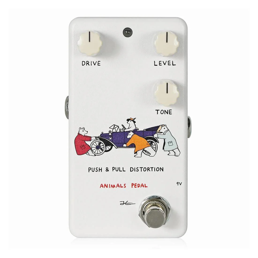 Animals Pedals PPD Push & Pull Distortion Guitar Effects Pedal - Image 4