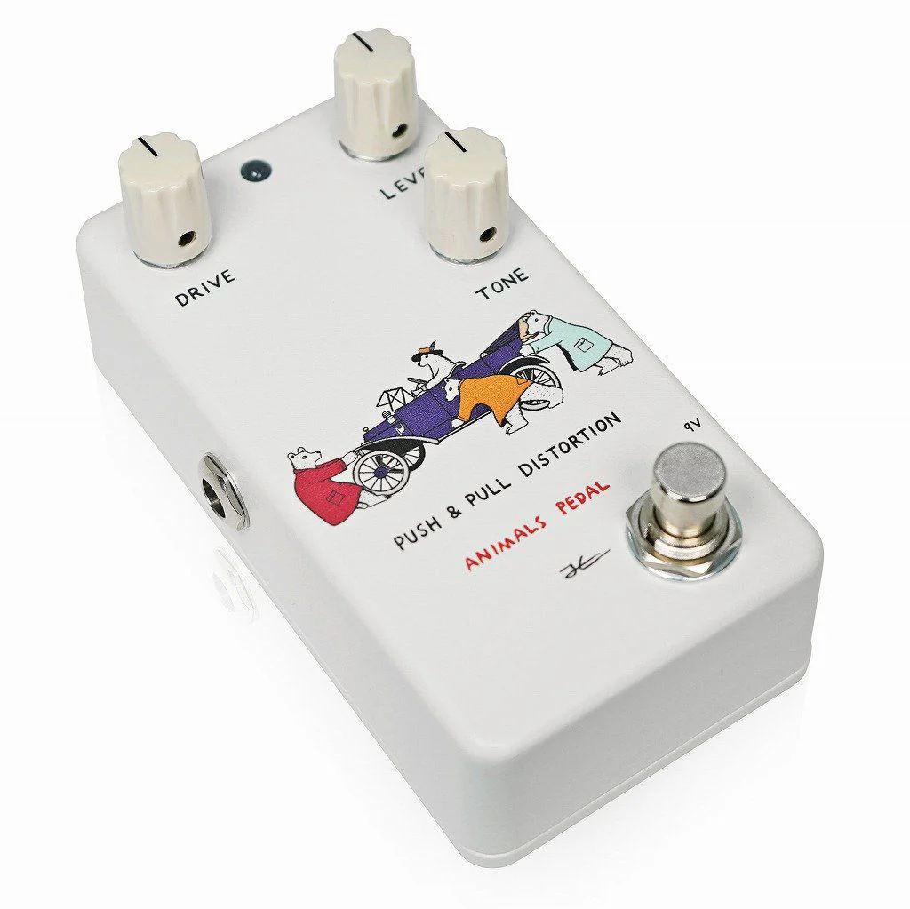 Animals Pedals PPD Push & Pull Distortion Guitar Effects Pedal - Image 6