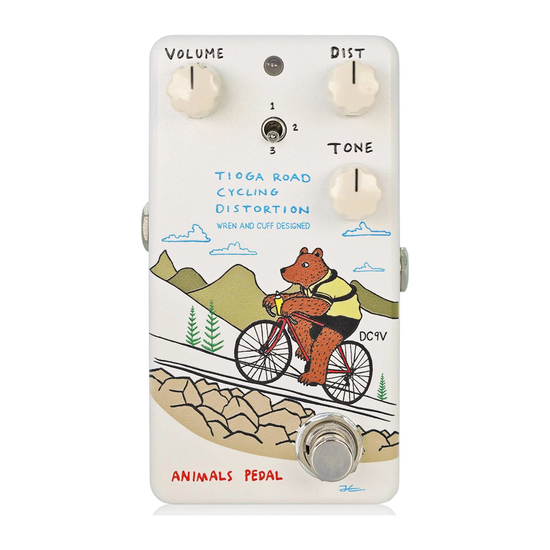 Animals Pedals Tioga Road Cycling Distortion Guitar Effects Pedal ¬†-¬†MKII - Image 5