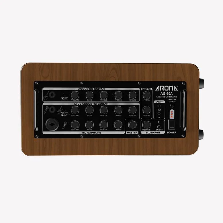 Aroma AG60A Acoustic Guitar Amplifier - Image 6
