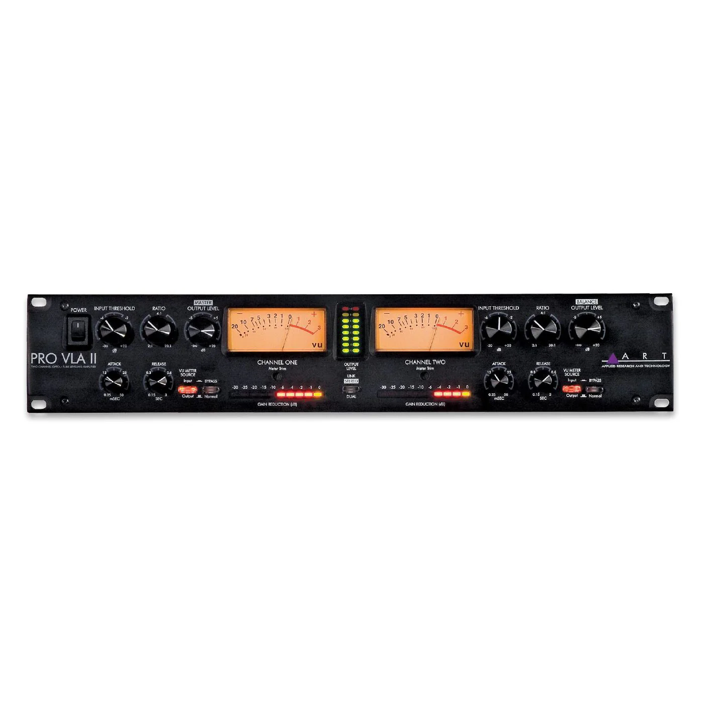ART Pro Audio Pro VLA II Two Channel Vactrol-Based Compressor - Image 3