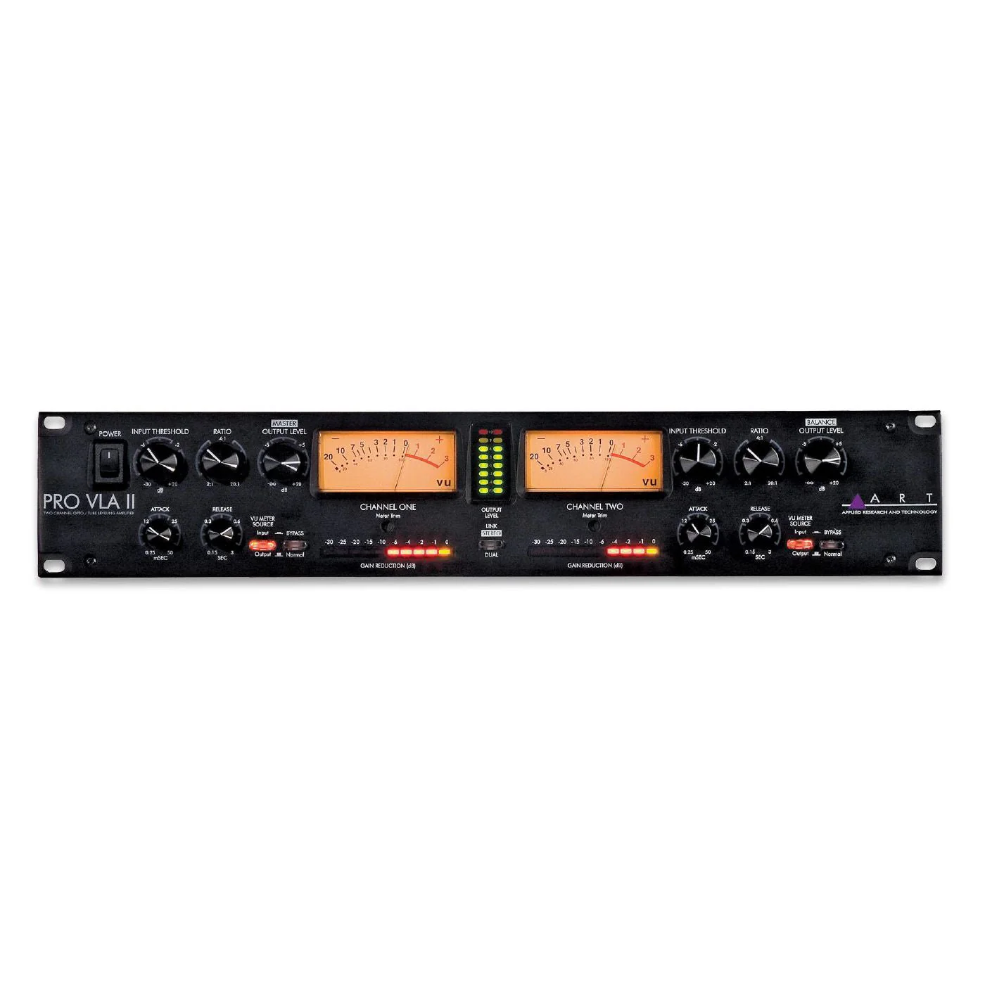 ART Pro Audio Pro VLA II Two Channel Vactrol-Based Compressor - Image 4