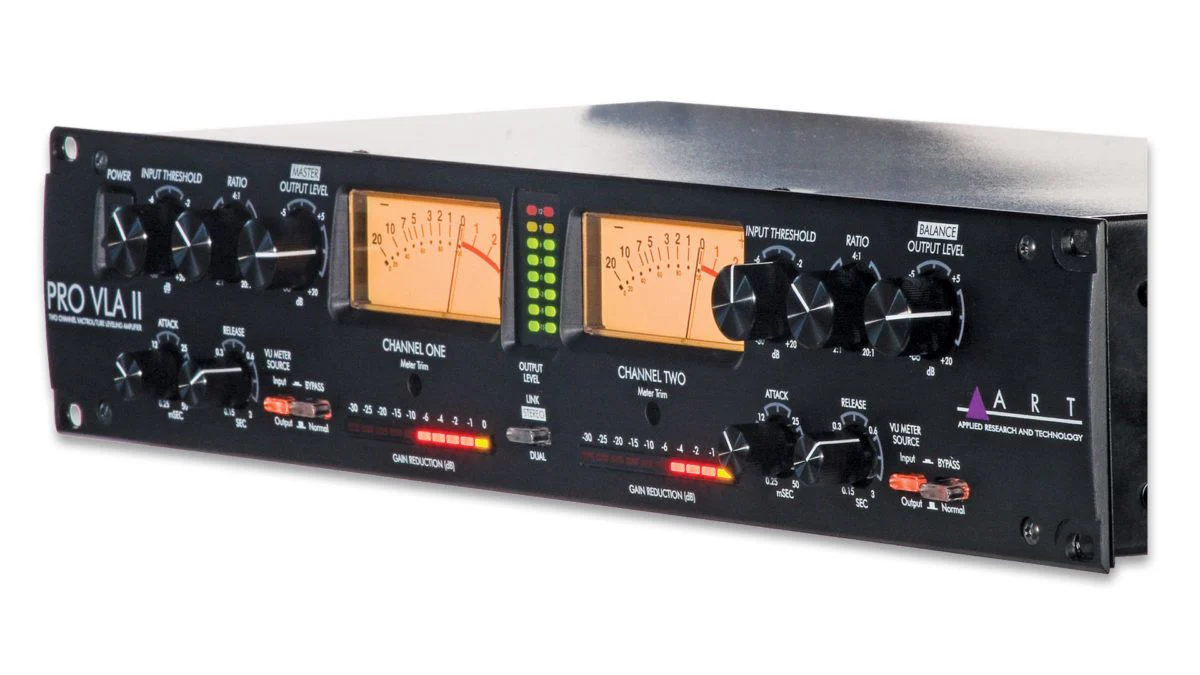ART Pro Audio Pro VLA II Two Channel Vactrol-Based Compressor - Image 5
