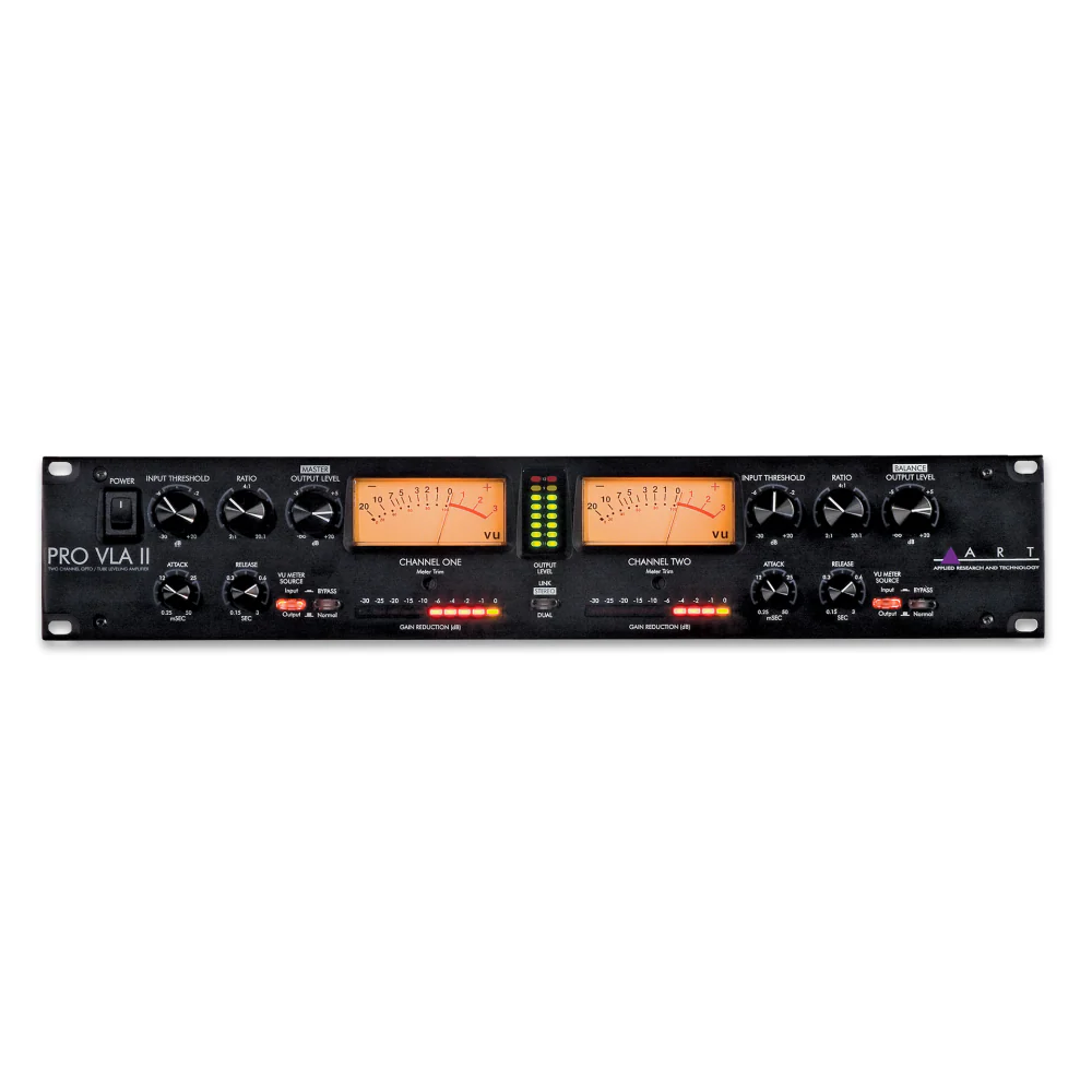 ART PRO VLA II 2-Channel Vactrol Tube Compressor - Image 4