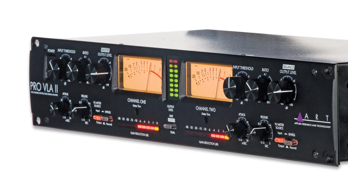 ART PRO VLA II 2-Channel Vactrol Tube Compressor - Image 6