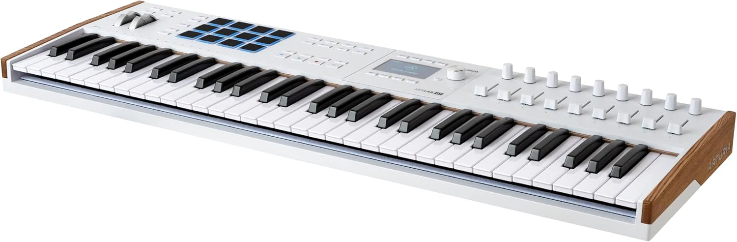 Arturia Keylab 61 MK3 Midi Controller 61 Keys White - Image 2