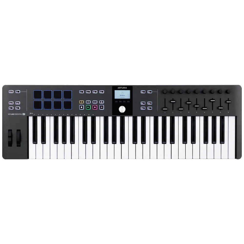 Arturia KeyLab Essential Mk3 49-Key Universal MIDI Controller - Black - Image 8