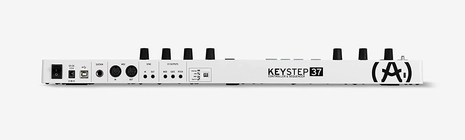 Arturia Keystep 37 Polyphonic Step Sequencer & Keyboard Controller - White - Image 6
