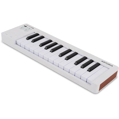 Arturia Microlab Mk3 25 Key MIDI Controller - White - Image 3
