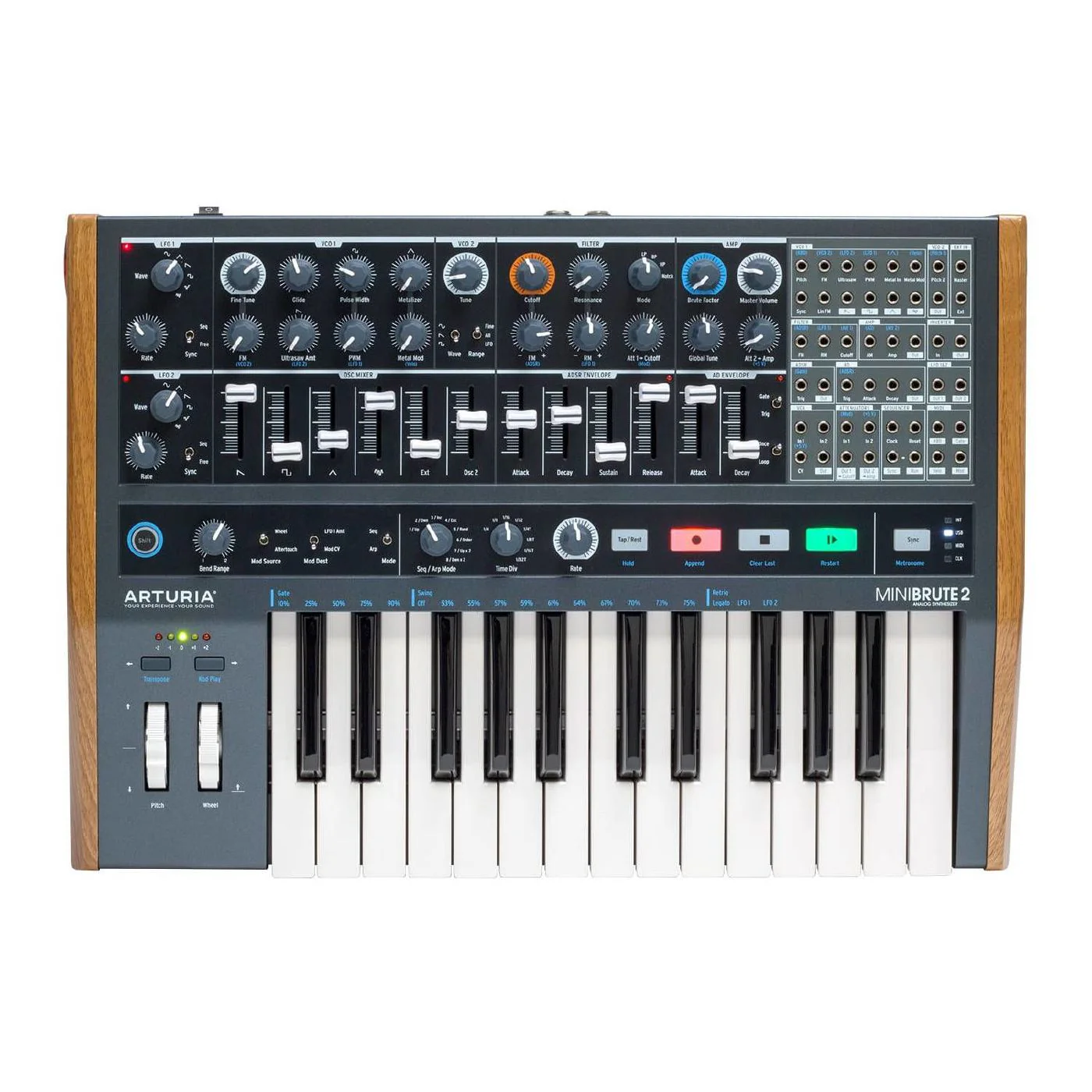 Arturia Minibrute 2 Analogue Synthesizer with Keyboard