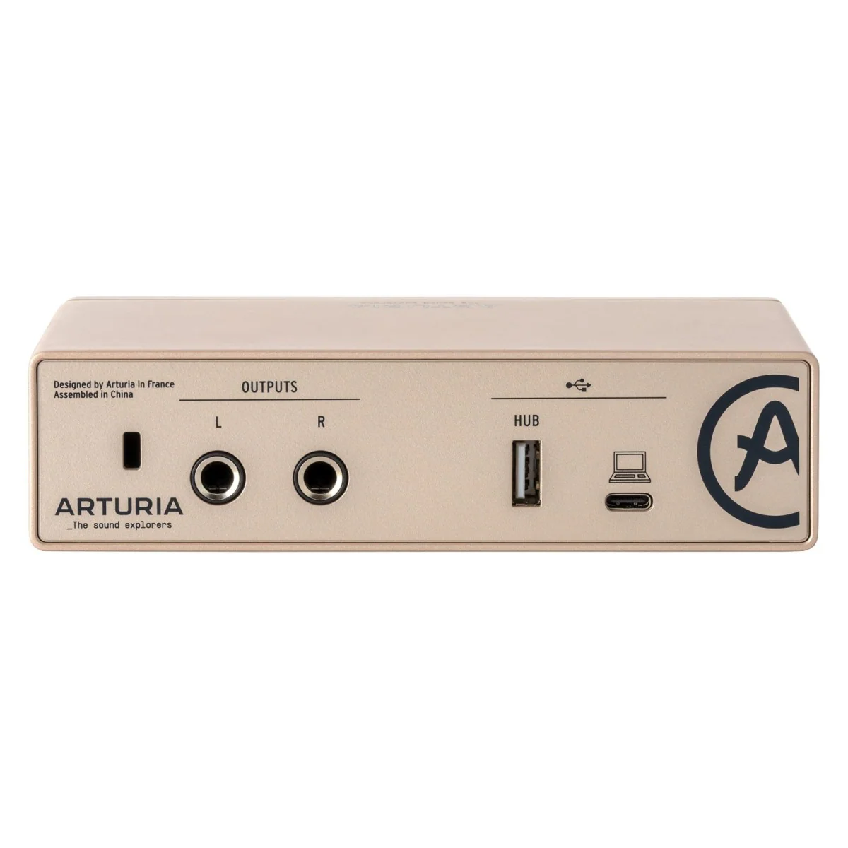 Arturia Minifuse 1 USB Audio Interface - Champagne - Image 5