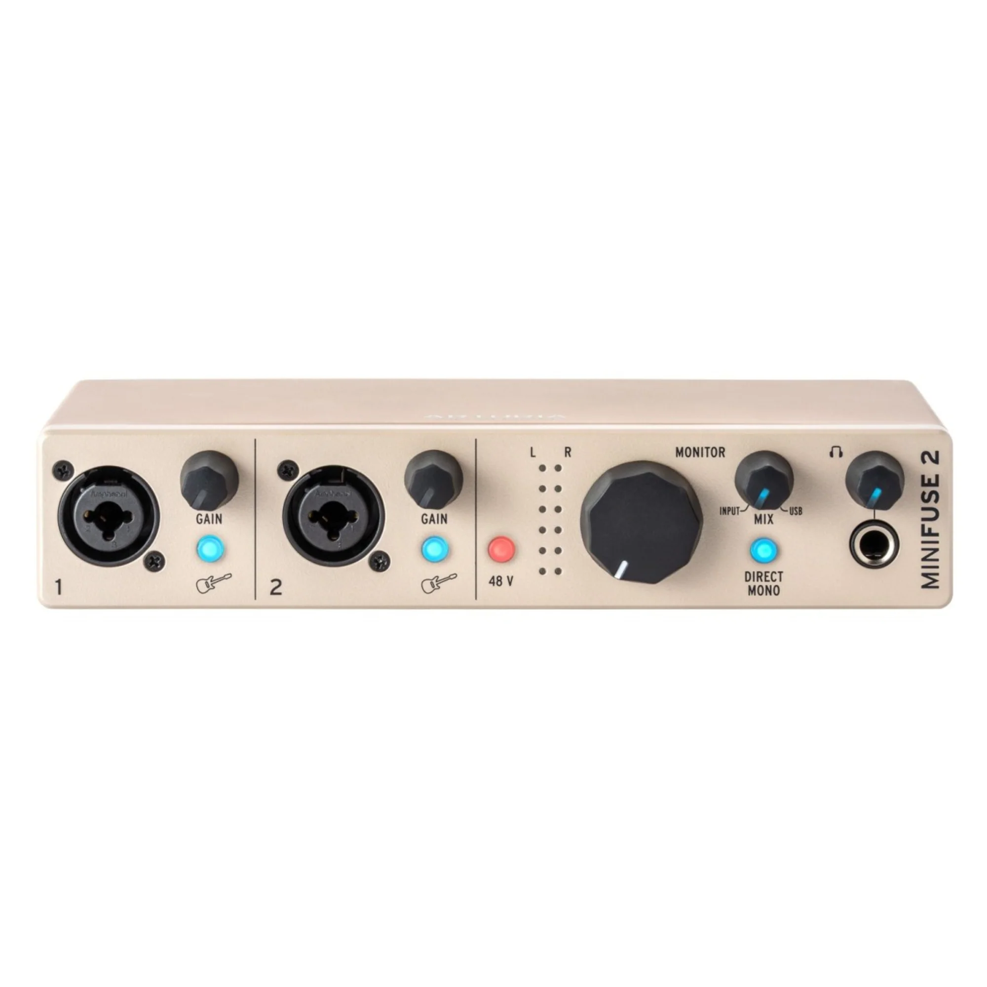Arturia Minifuse 2 USB Audio Interface - Champagne - Image 5