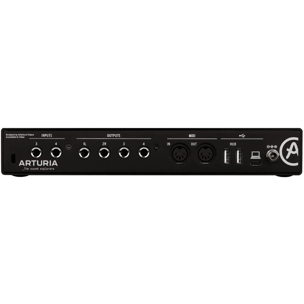 Arturia MiniFuse 4 4 In 4 Out USB Audio Interface in Black - Image 3