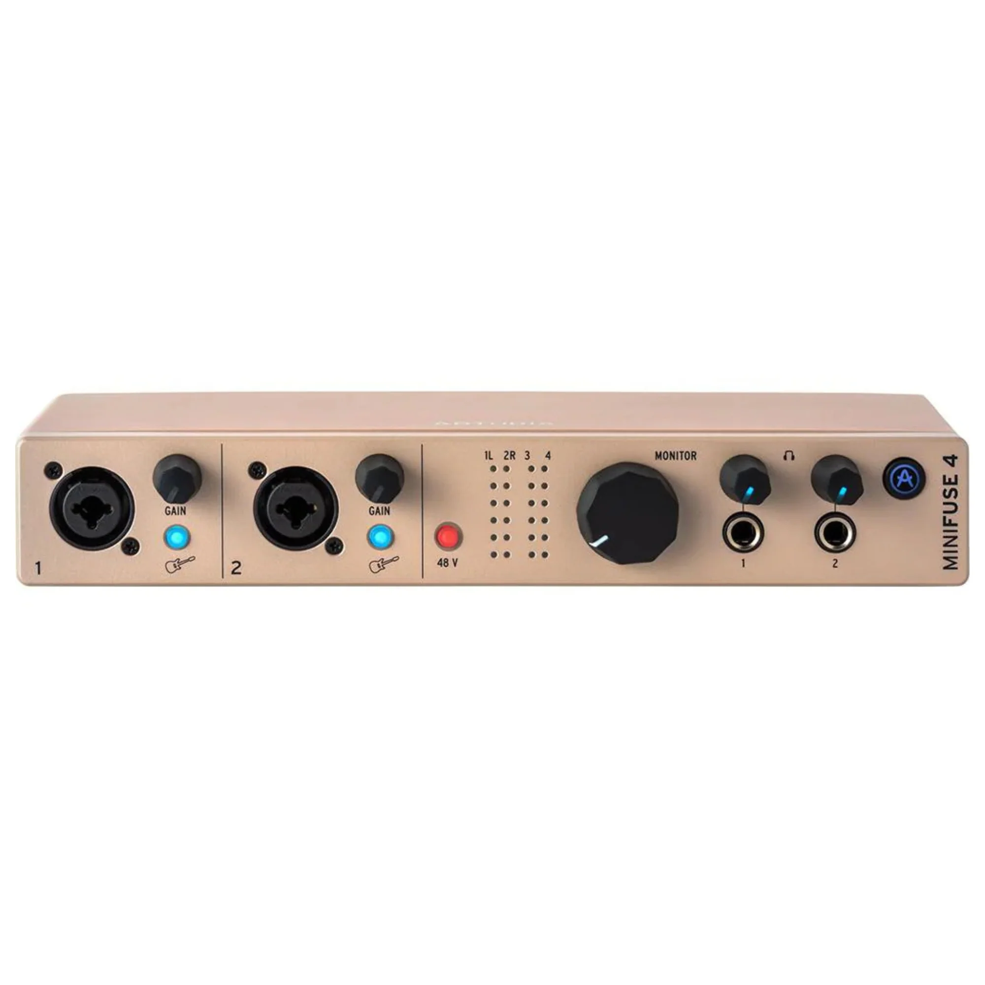 Arturia Minifuse 4 USB Audio Interface - Champagne - Image 4
