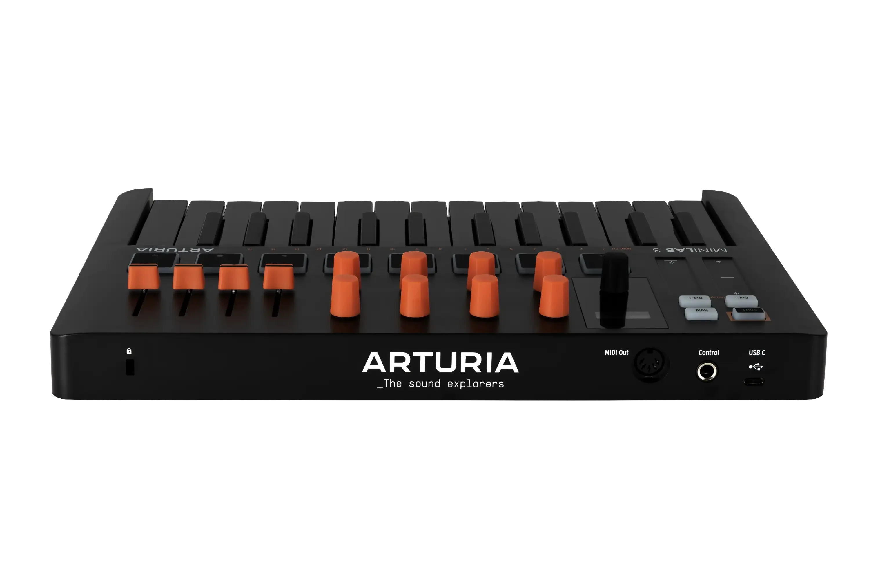 Arturia Minilab 3 25 Note Keyboard Ltd Edition - Orange - Image 2