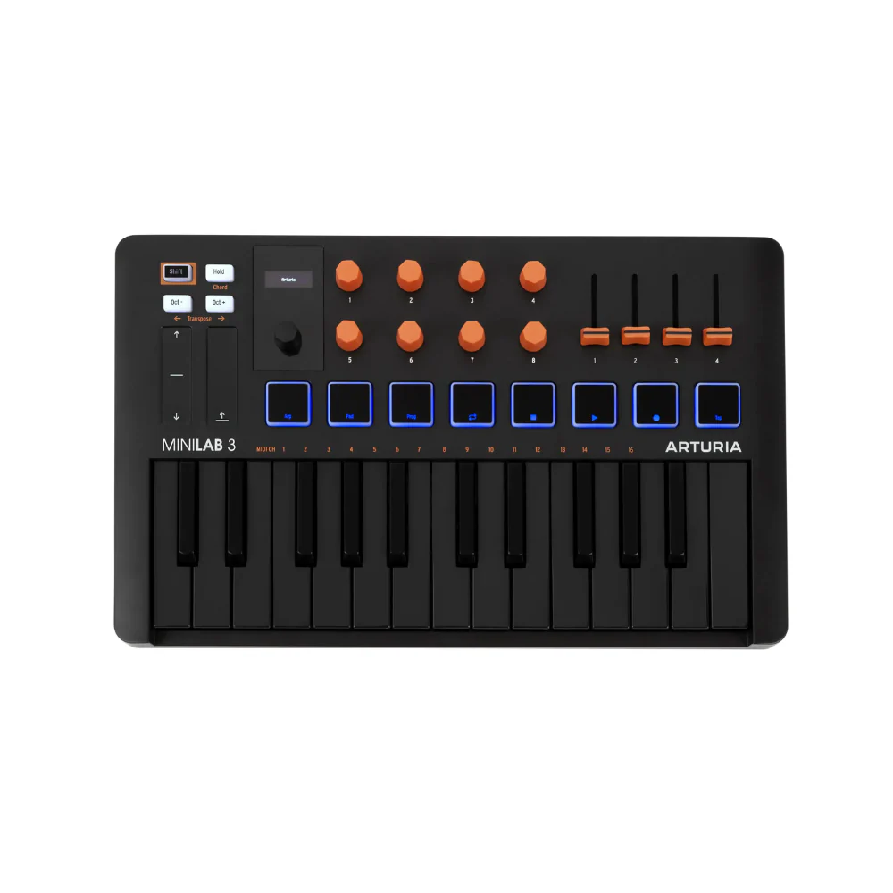 Arturia Minilab 3 25 Note Keyboard Ltd Edition - Orange - Image 3