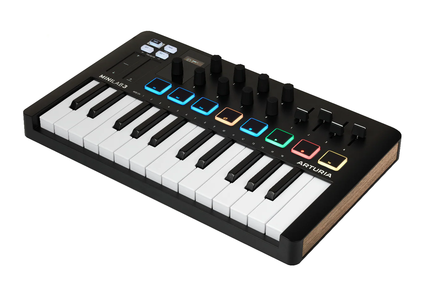 Arturia Minilab Mk3 Compact Midi Keyboard and Pad Controller - Black - Image 2