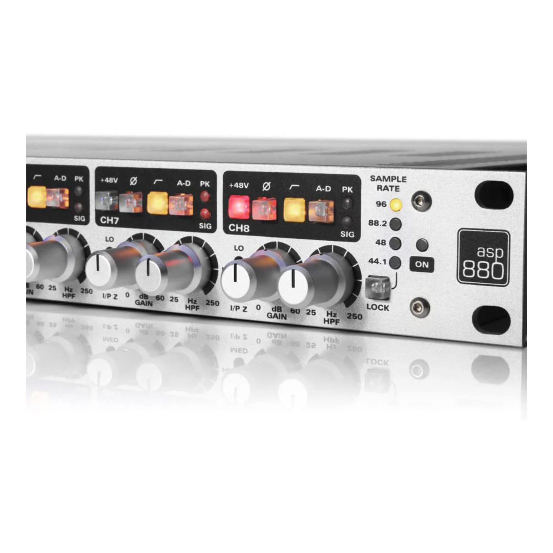 Audient ASP880 8 Channel Mic Preamp with ADC - Image 3