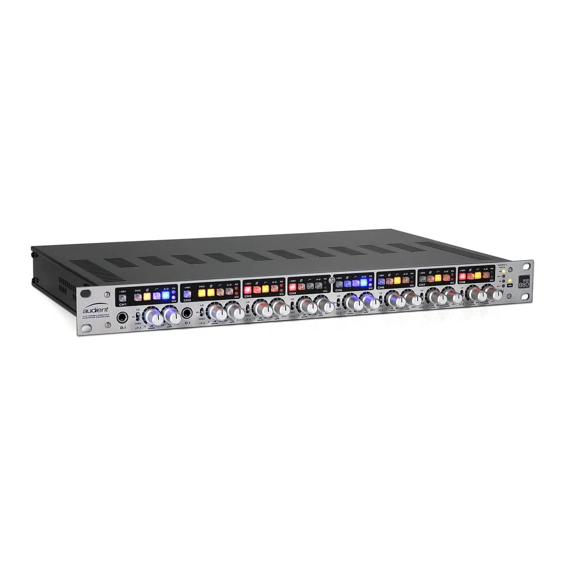 Audient ASP880 8 Channel Mic Preamp with ADC - Image 5