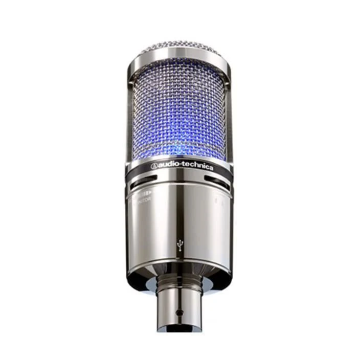 Audio-Technica AT2020USB+V Limited Edition Cardioid Condenser Microphone Includes Shock Mount