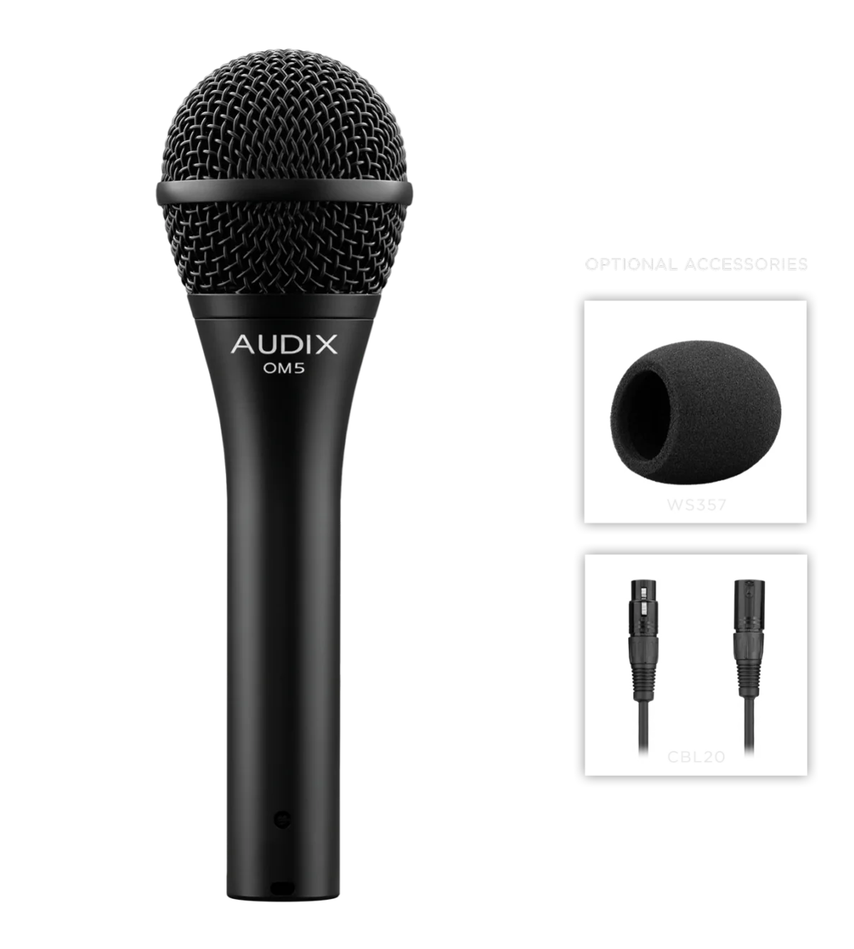 Audix OM5  Professional Dynamic Vocal Microphone - Image 3