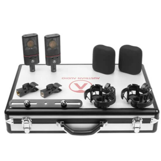 Austrian Audio OC18 Microphone with Spider Mount and Stereo Mount - Pair - Image 10
