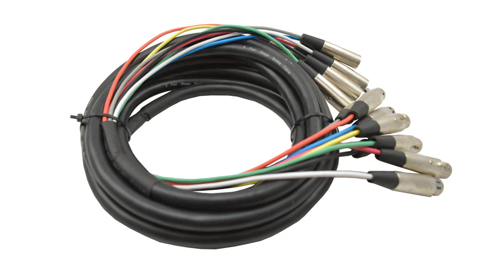 AVE Connex XLR8X810M Multicore Cable XLR to XLR 10m - Image 2