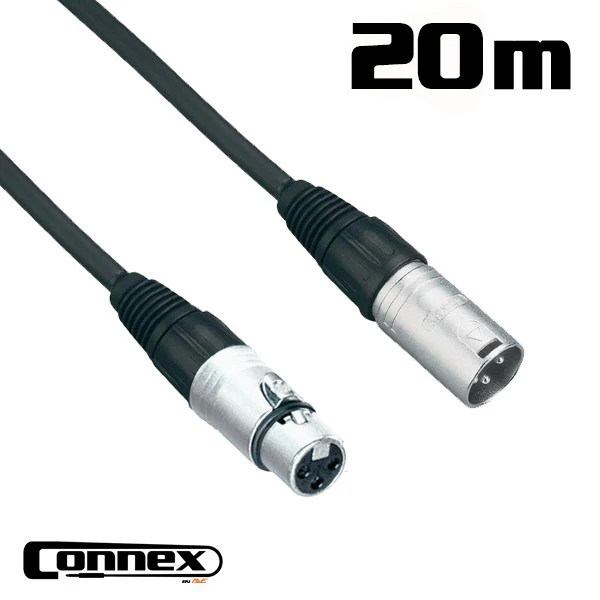 AVE Connex XMXF-20 Pro XLR Audio Cable 20m - Image 2