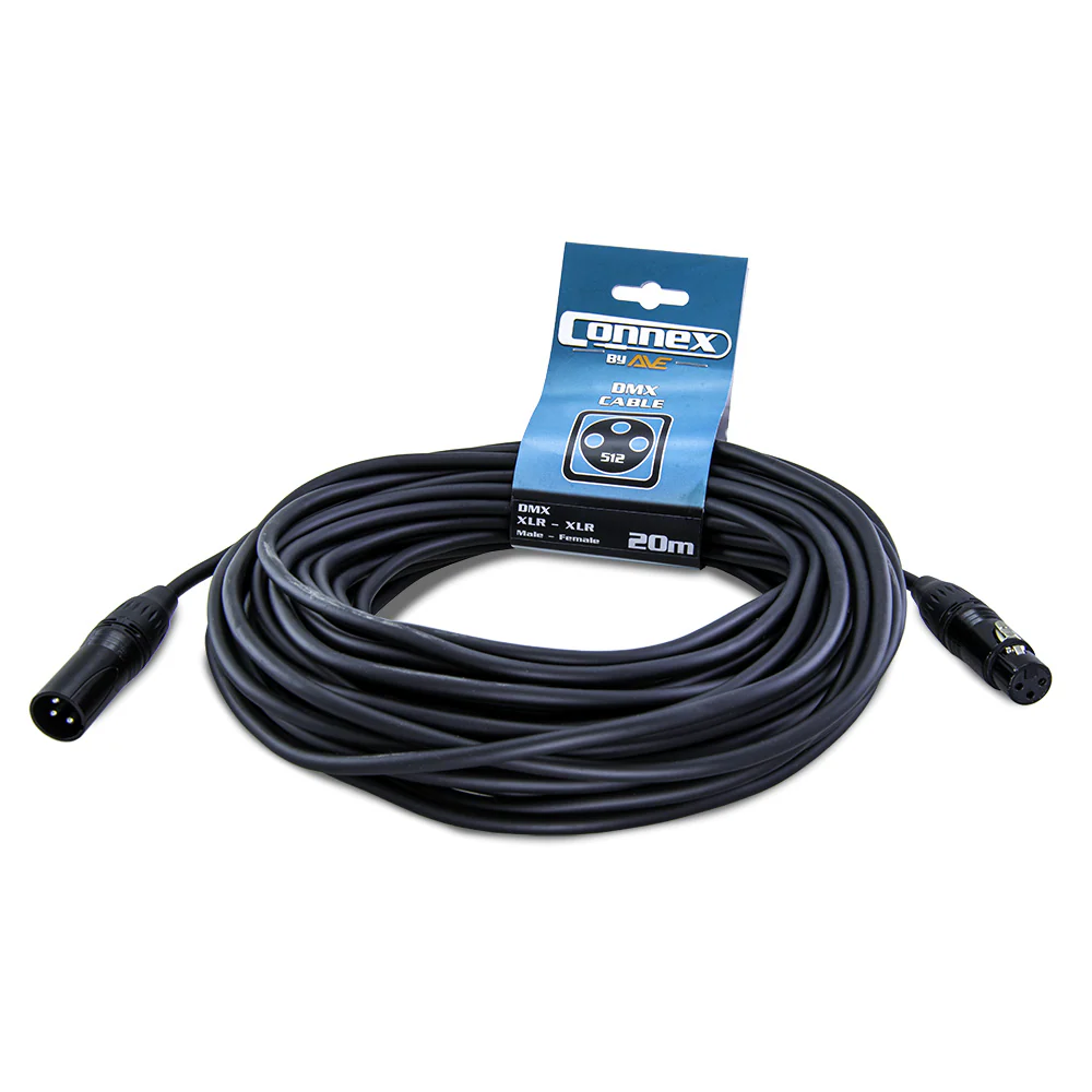 AVE DMX3P-20 DMX Lighting Cable 20m - Image 4