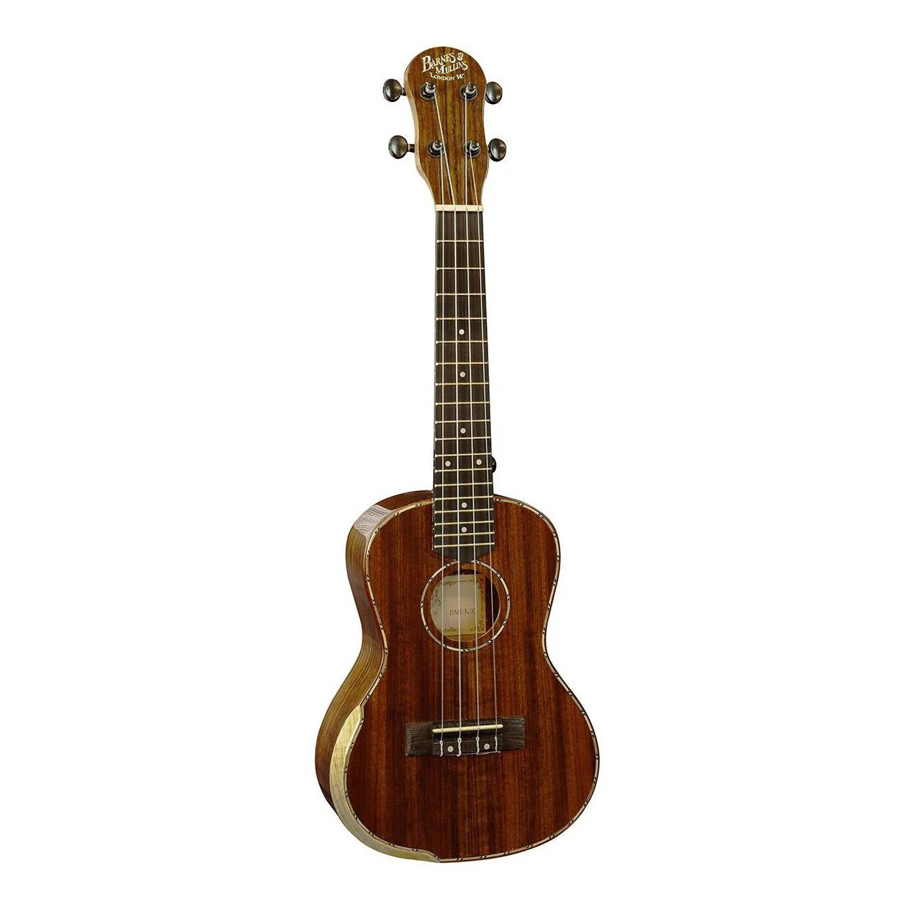 Barnes & Mullins BMUK5C Concert Ukulele in Walnut - Image 6