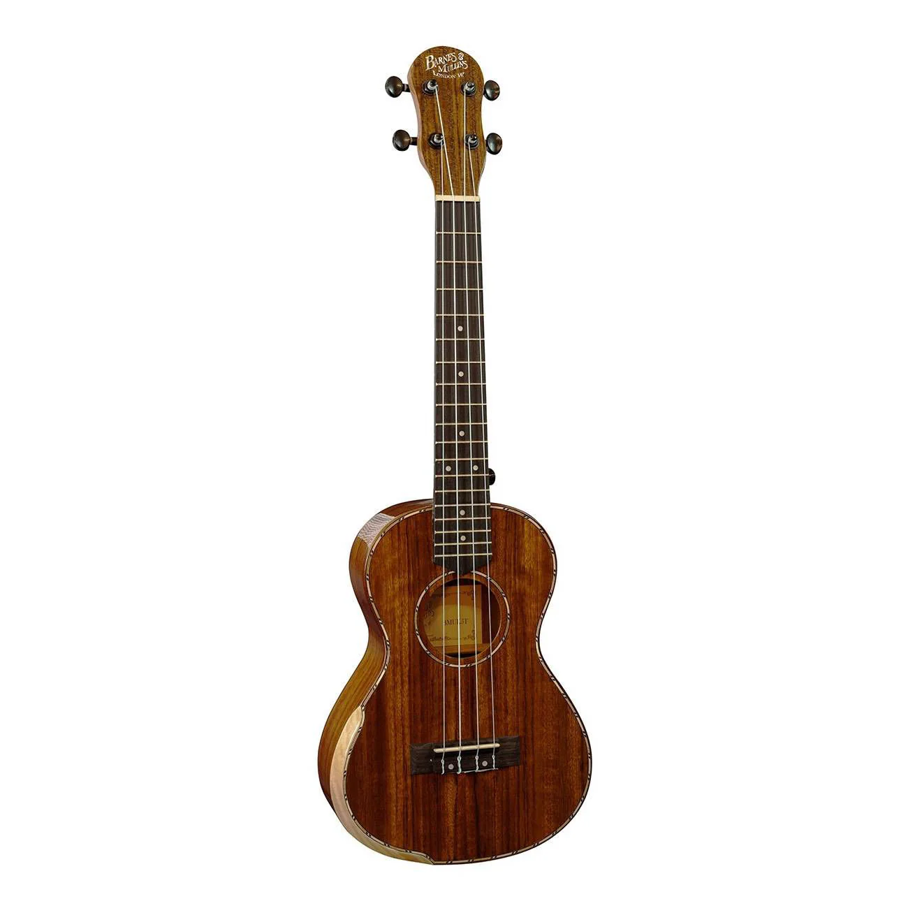 Barnes & Mullins BMUK5T Tenor Ukulele in Walnut - Image 5