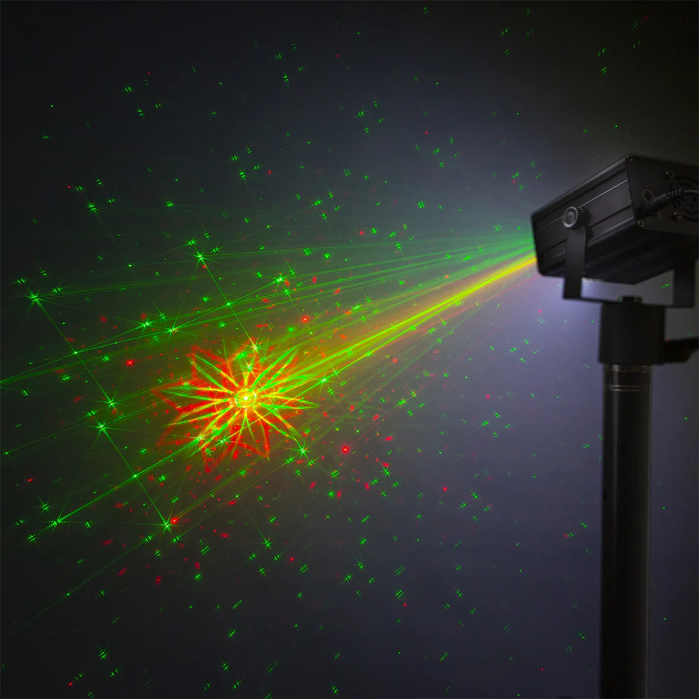Beamz Acrux 4way R/G Laser RGBW Gobo IRC - Image 6