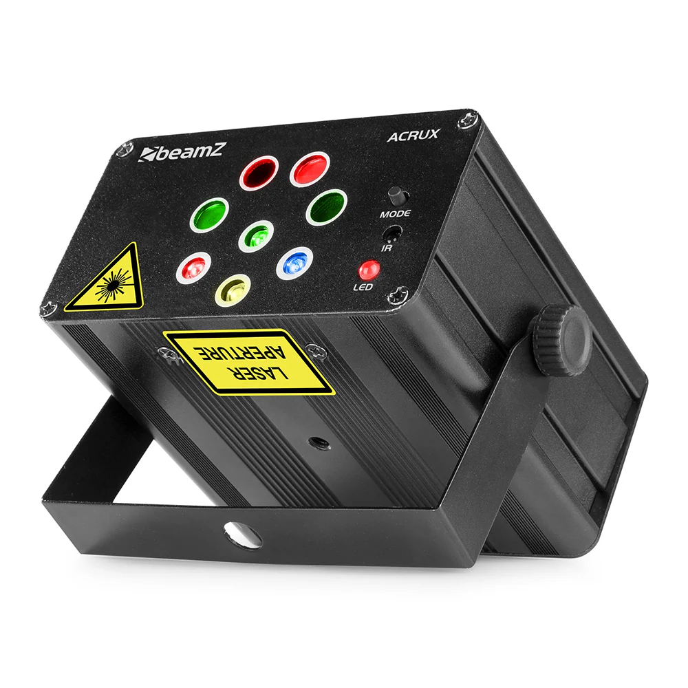 Beamz Acrux 4way R/G Laser RGBW Gobo IRC - Image 7