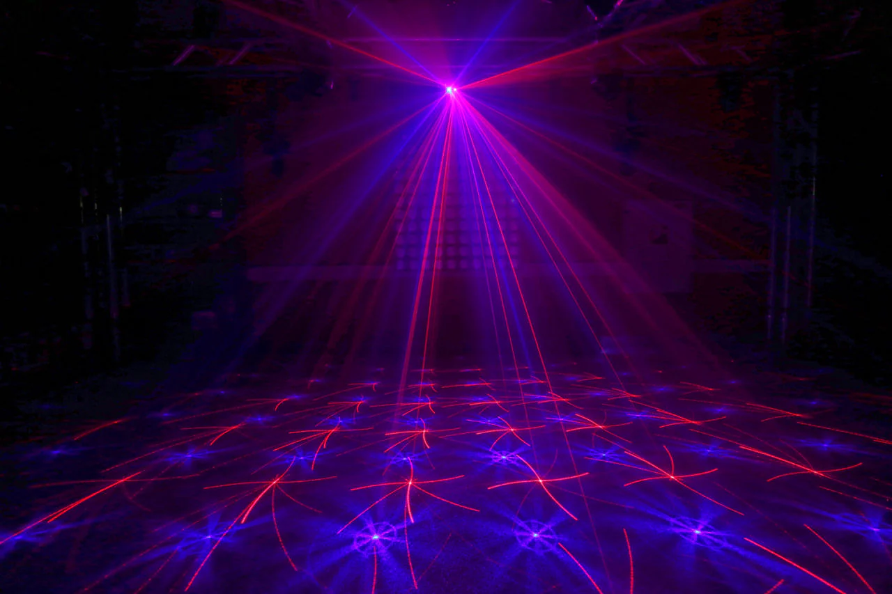 Beamz Anthe-II Laser Light RGB Dual Multipoint Laser - Image 4