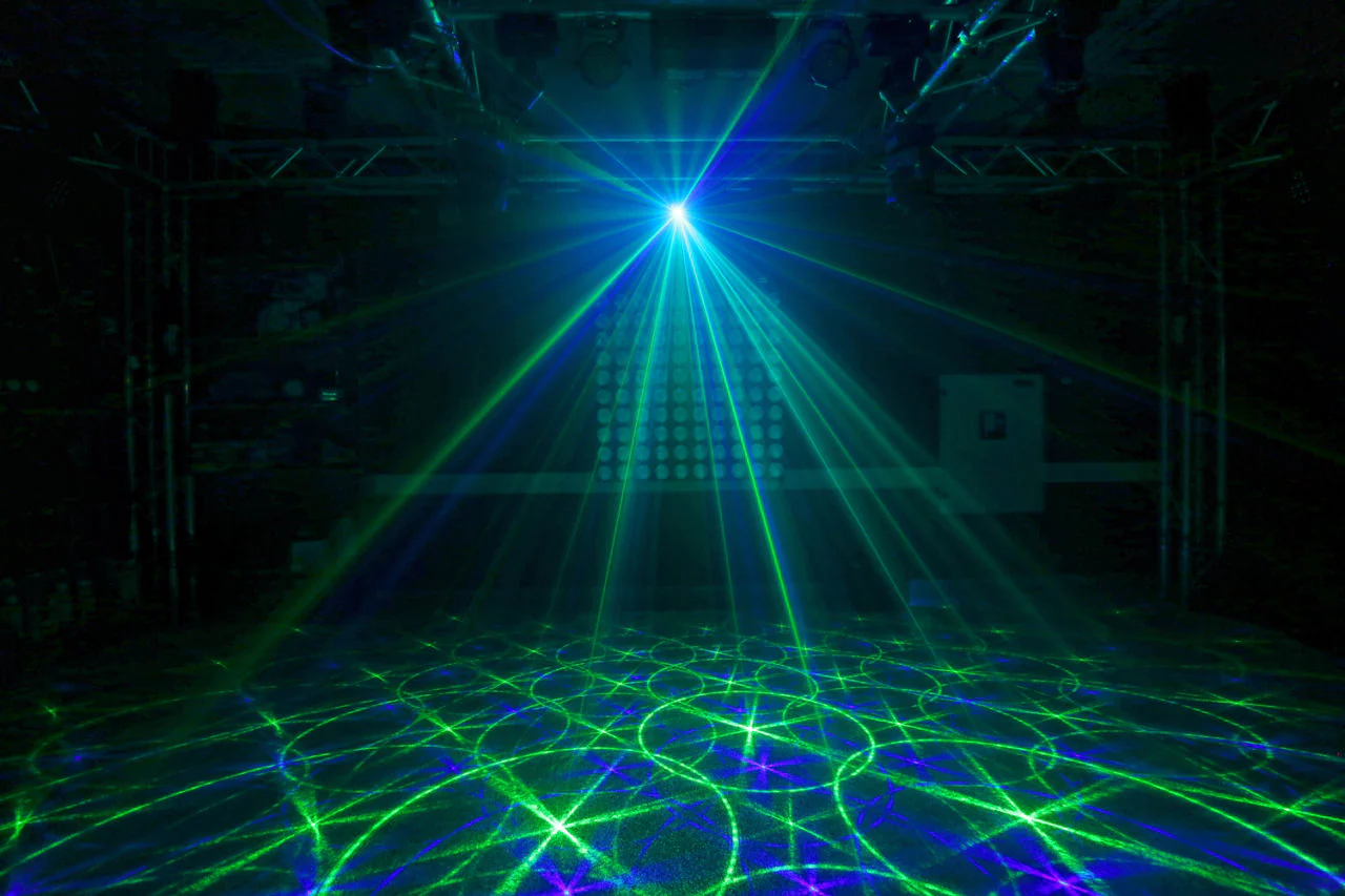 Beamz Anthe-II Laser Light RGB Dual Multipoint Laser - Image 5