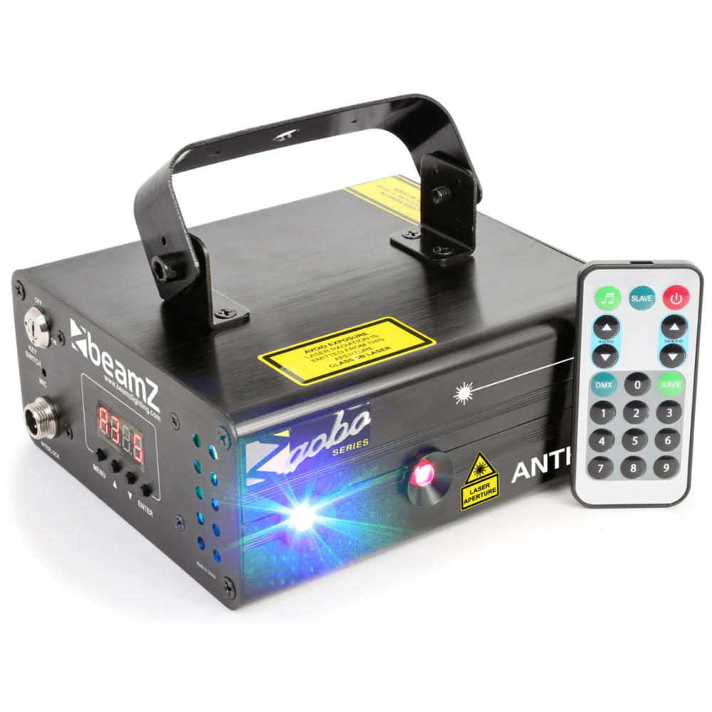 Beamz Anthe-II Laser Light RGB Dual Multipoint Laser - Image 7