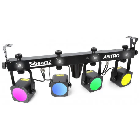 Beamz Astro Parbar 4x 20W COB + 4x 1W White LEDs - Image 6