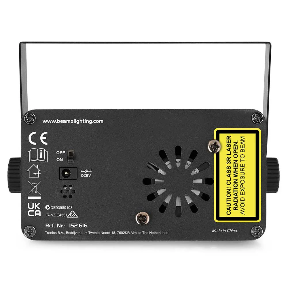 BeamZ Athena RG Gobo Laser System with Battery - Image 4