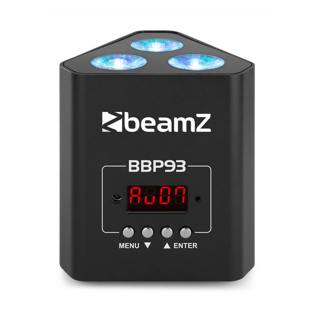 Beamz BBP93 Uplight Par 3x10W 4in1 DMX IRC - Image 11