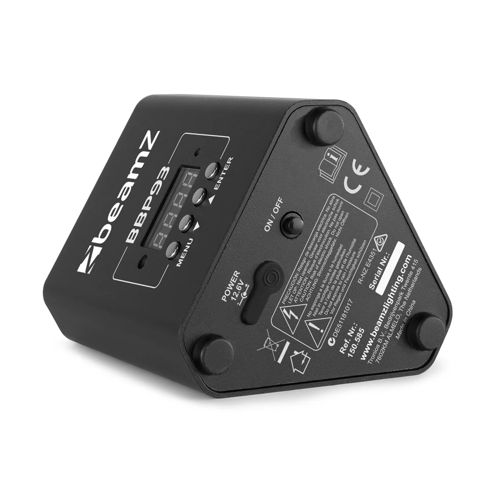 Beamz BBP93 Uplight Par 3x10W 4in1 DMX IRC - Image 7