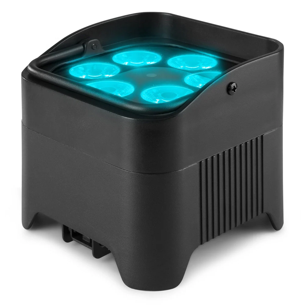 Beamz BBP96S Uplight Par 6x12W Wireless DMX IRC - Image 10
