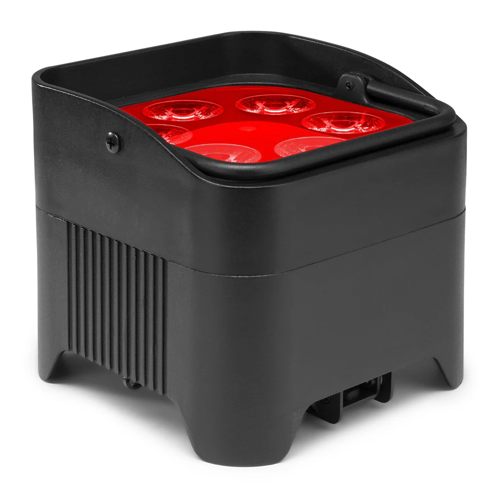 Beamz BBP96S Uplight Par 6x12W Wireless DMX IRC - Image 4