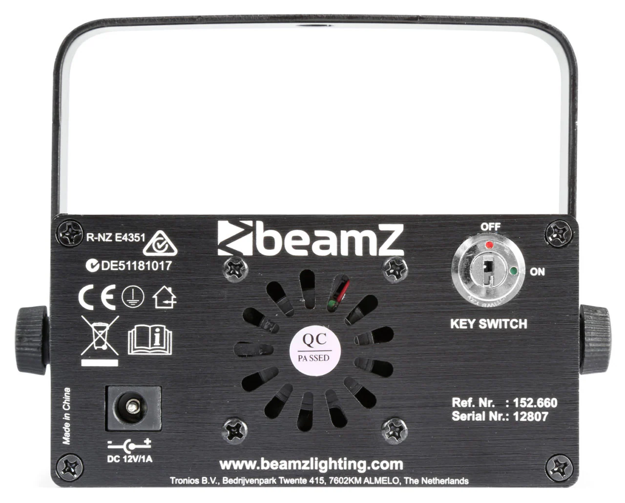 BeamZ Bianca Double Laser 330mW RGB Gobo IRC - Image 2