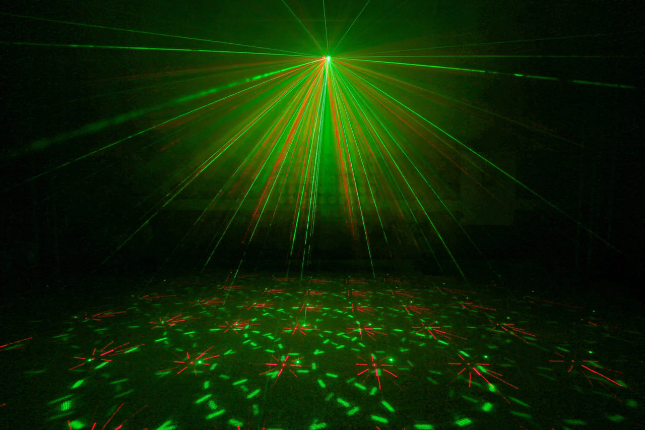 BeamZ Bianca Double Laser 330mW RGB Gobo IRC - Image 8