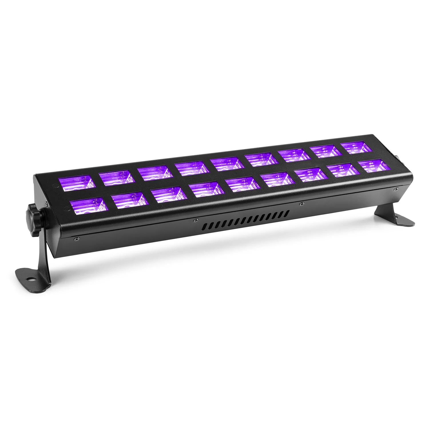 Beamz BUV293 UV LED Bar 2 x 9 UV 3W - Image 2