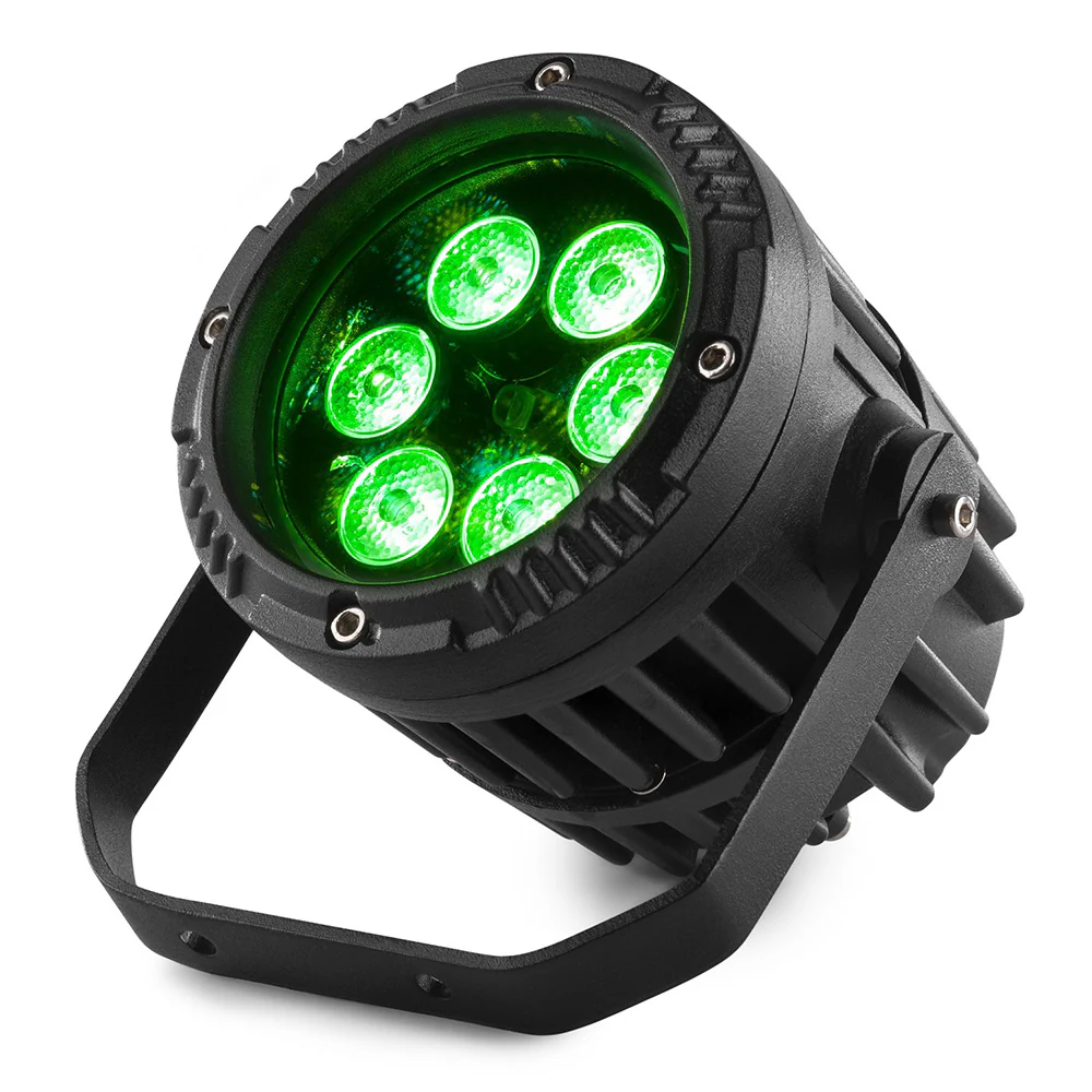Beamz BWA63 6x3W IP65 Rated RGB LED Parcan - Image 2