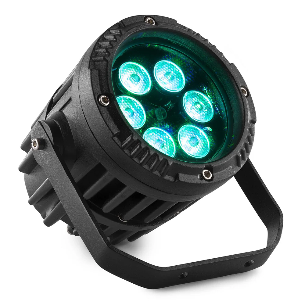 Beamz BWA63 6x3W IP65 Rated RGB LED Parcan - Image 4