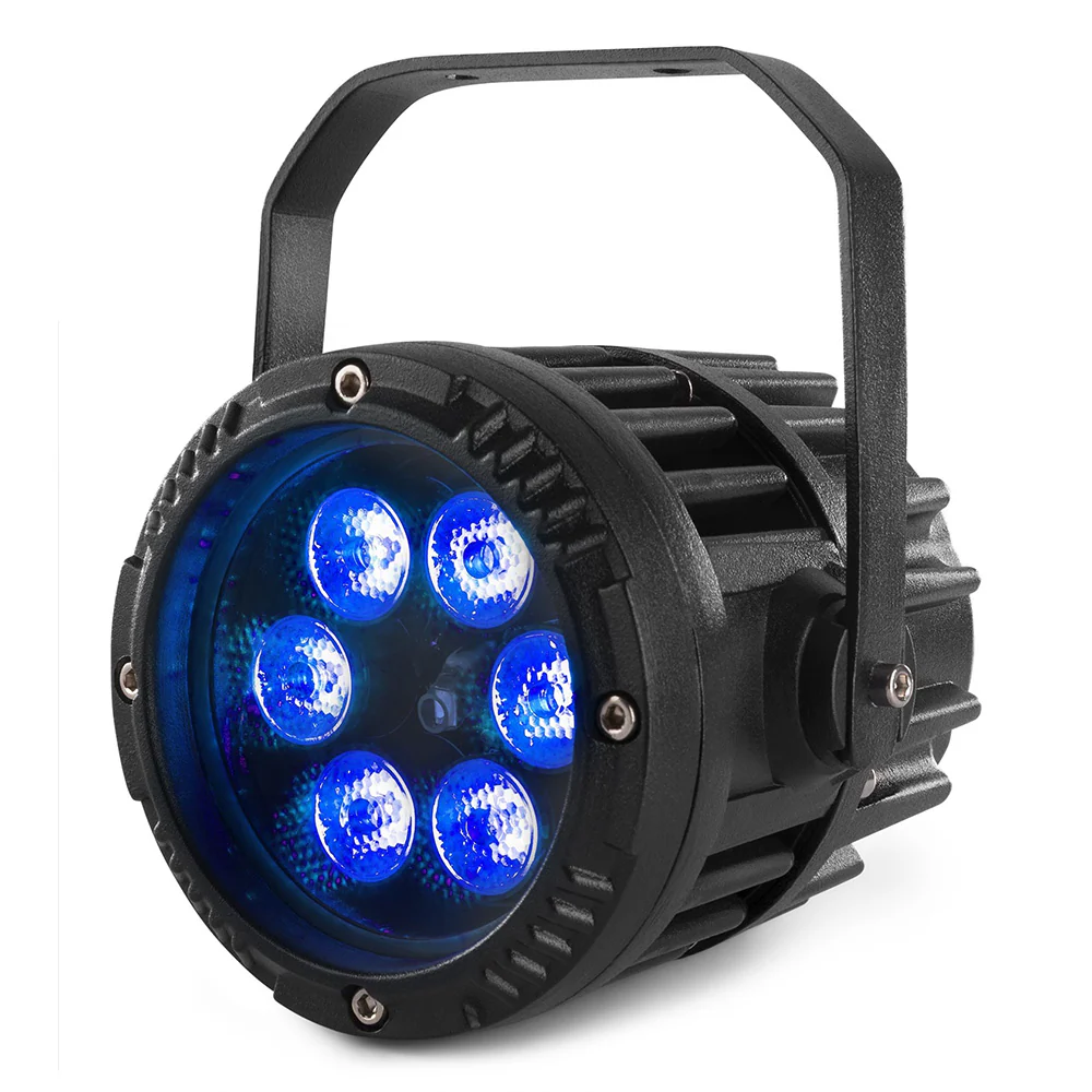 Beamz BWA63 6x3W IP65 Rated RGB LED Parcan - Image 6